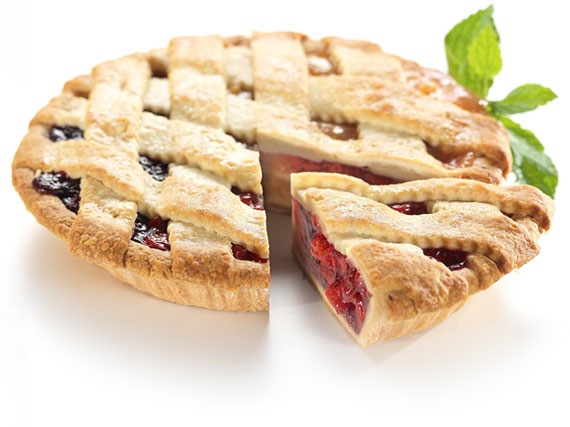 Strawberry Rhubarb Lattice Pie